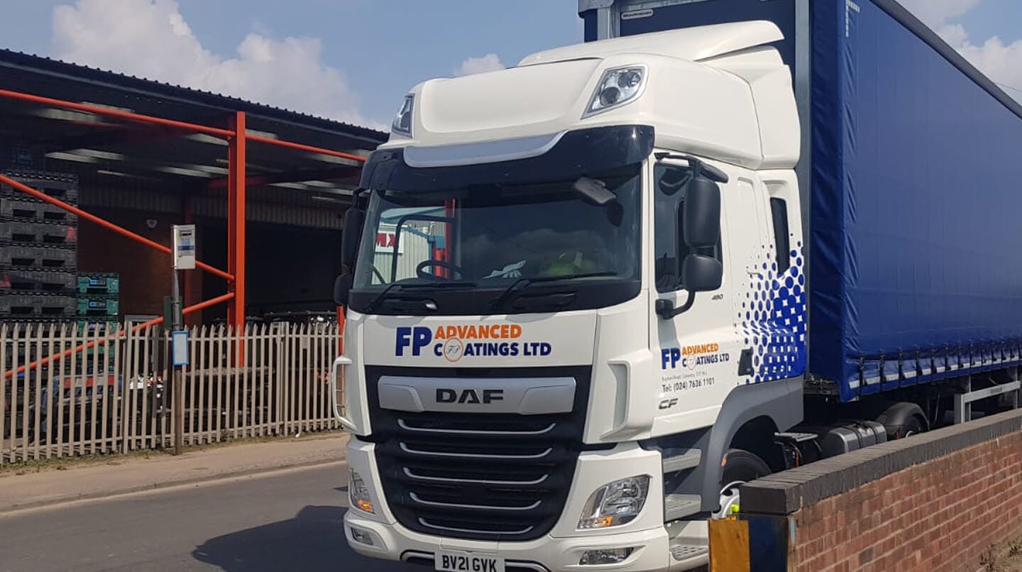 FP Advanced Coatings Lorry