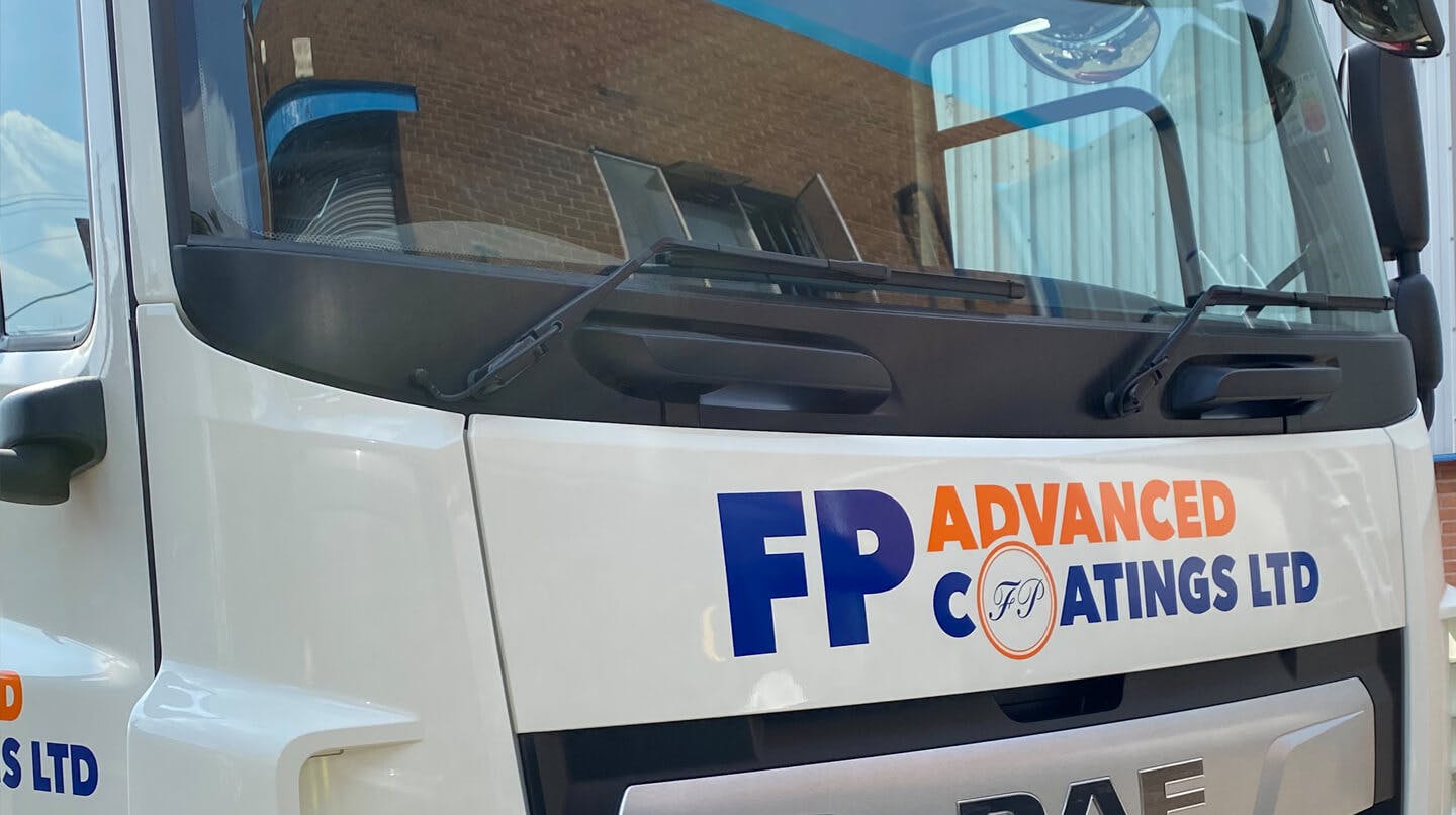 FP Advanced Coatings Lorry